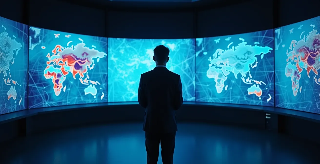 Carte montrant la répartition géographique des installations Iberdrola en Europe