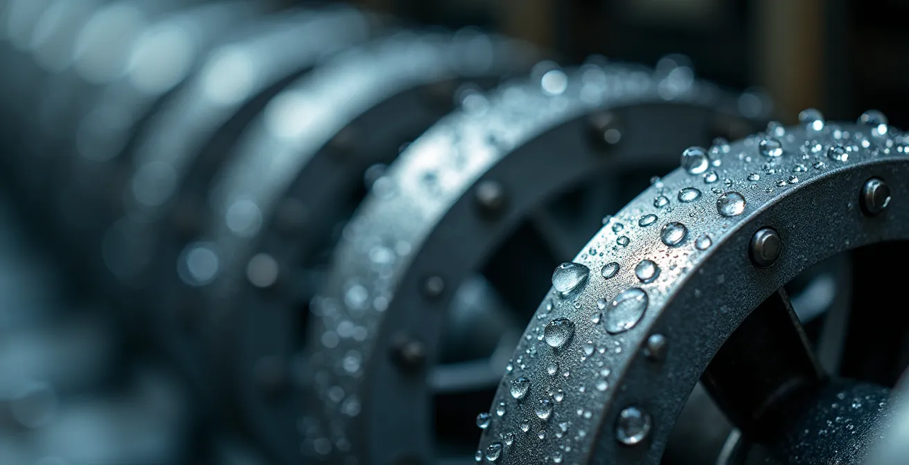 Station de pompage-turbinage hydraulique dans un environnement montagneux